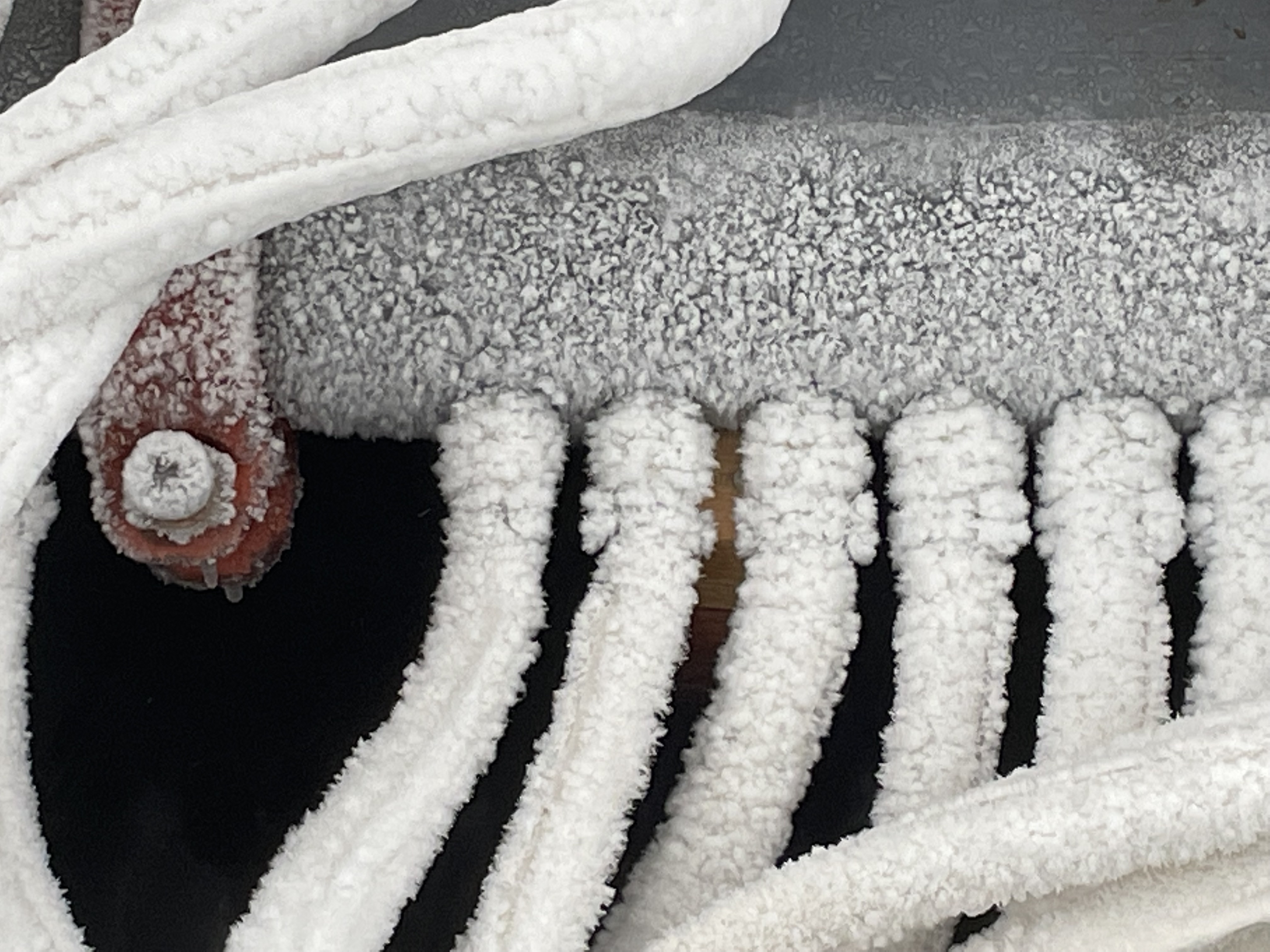 Ice rink chiller equipment