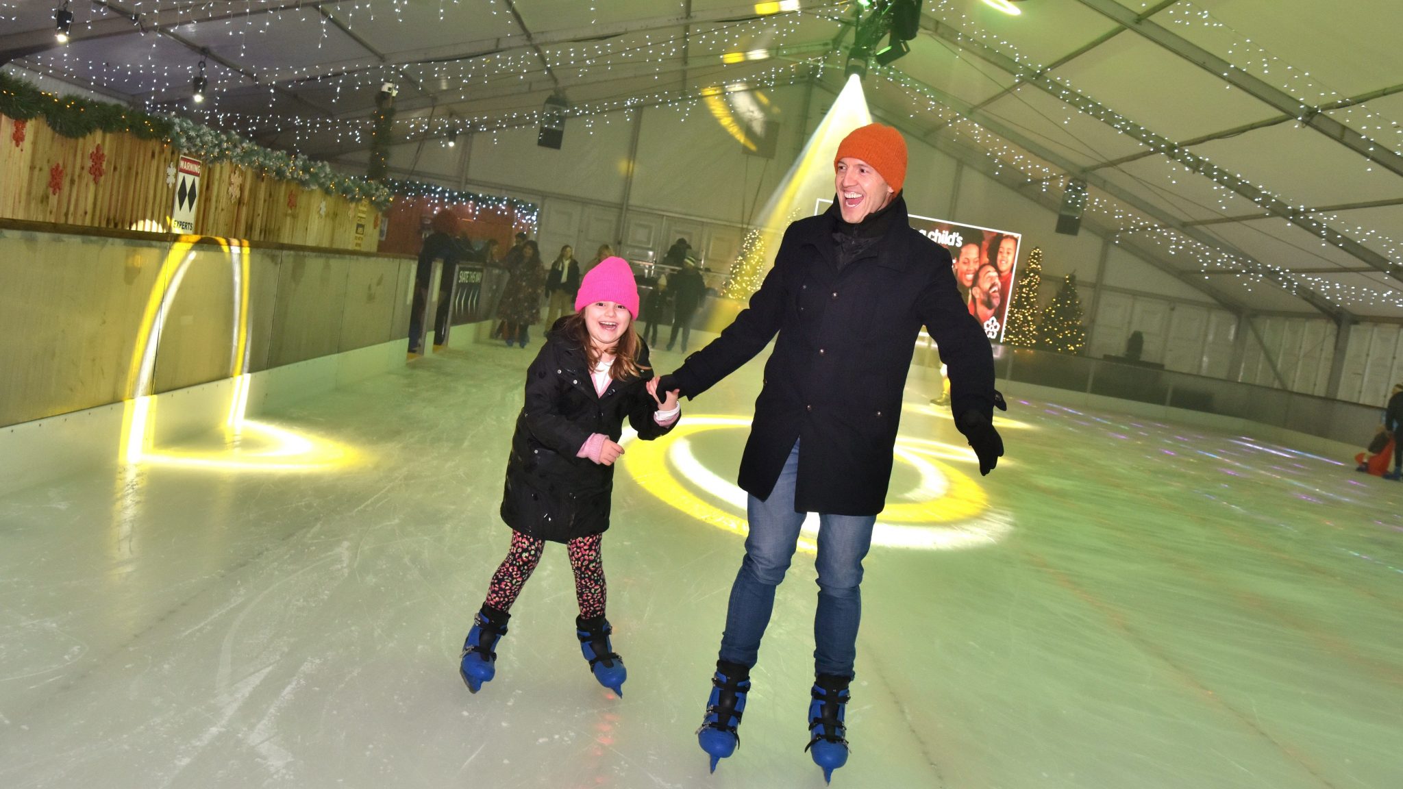Real ice skating at Ice Skate Leicester
