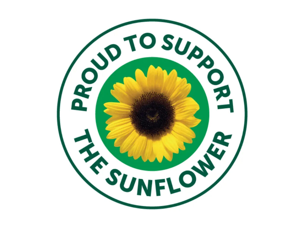 Proud to support the Sunflower